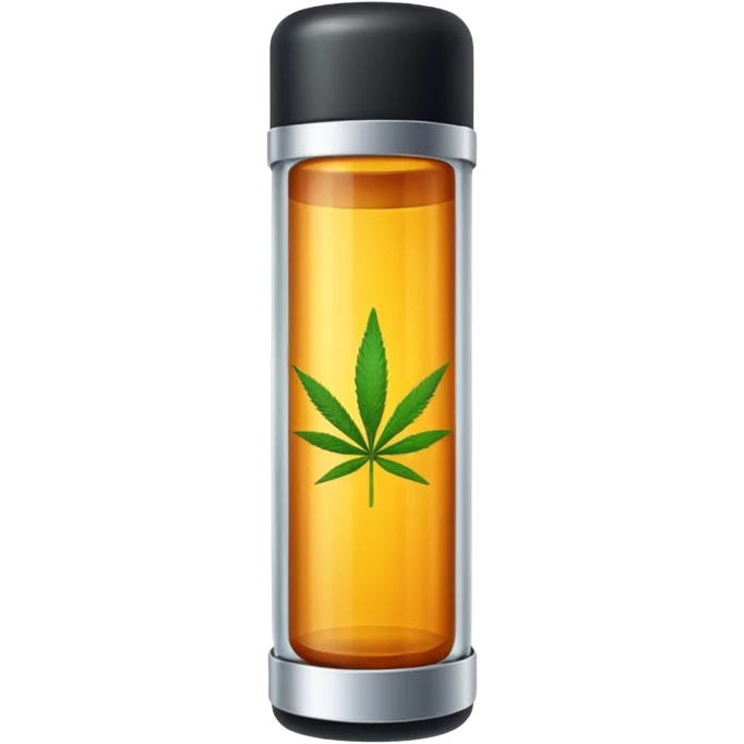 A weed wax cartridge emoji