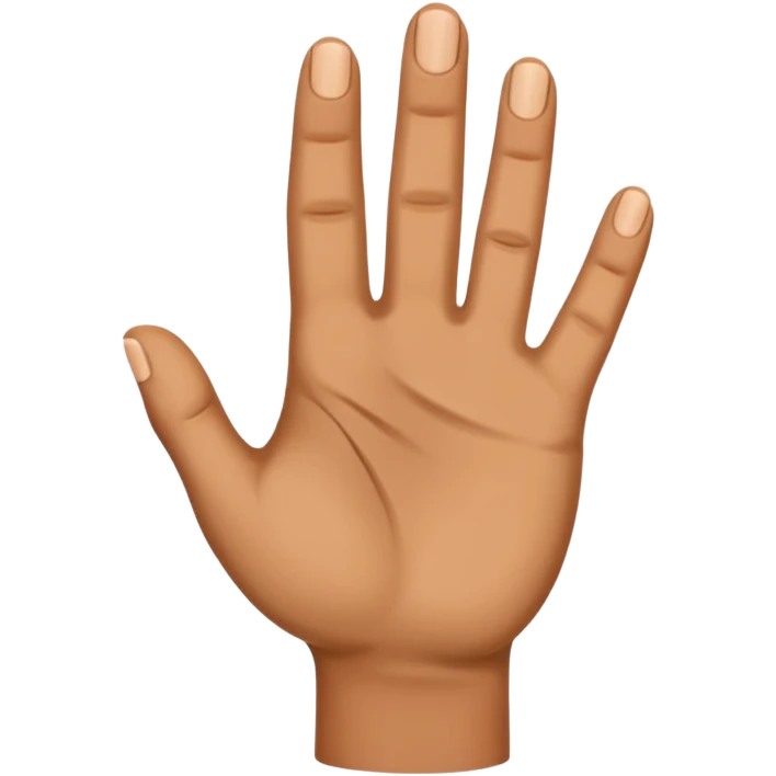 Hand emoji