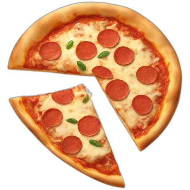 Pizza traditionnel emoji