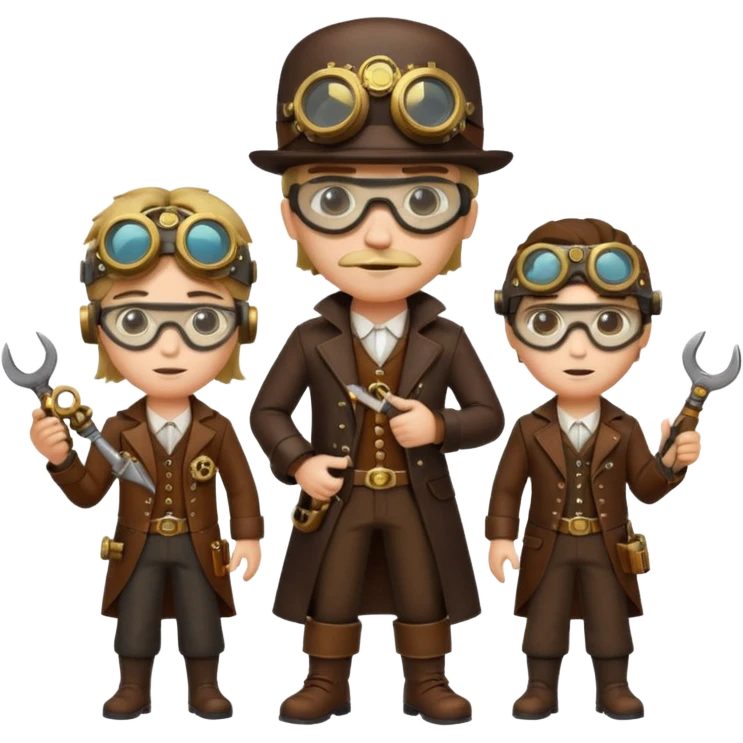 Steampunk Inventors emoji