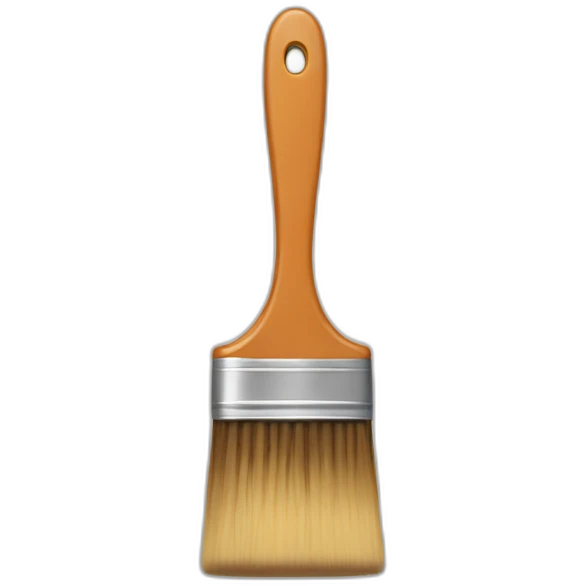 silly brush face emoji