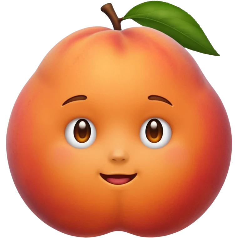 Peach emoji butt emoji