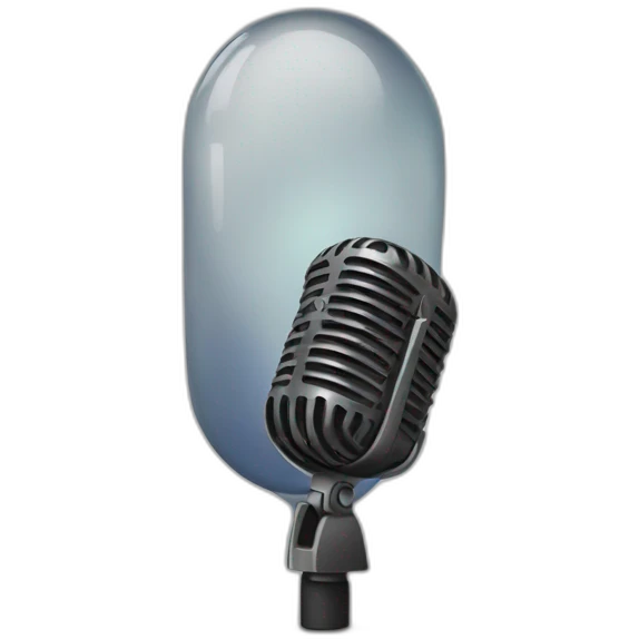 Mic drop emoji