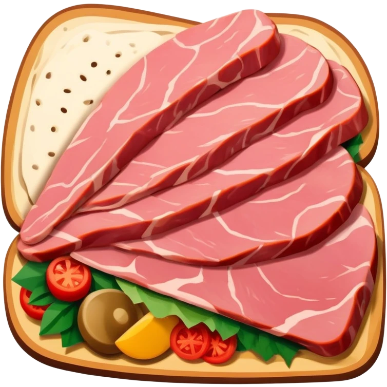 picasso abstract art SPAM MEAT painting emoji