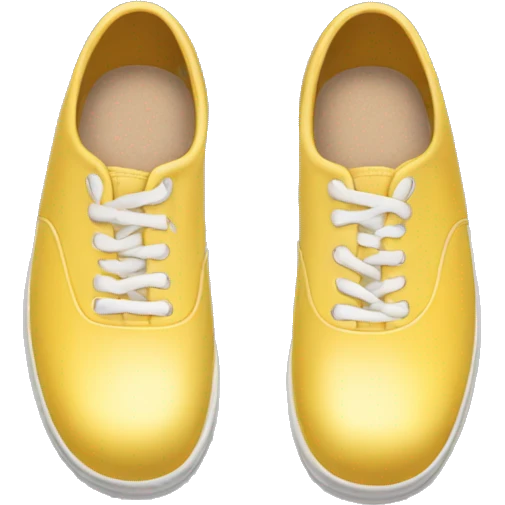 soft yellow bowlingshoes emoji