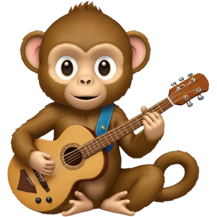 monkey Musician emoji