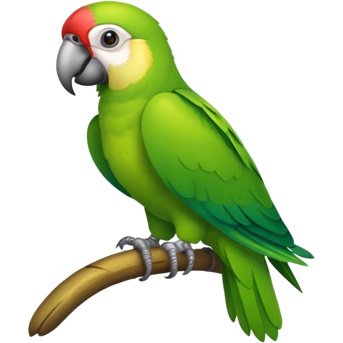 green parrot  emoji