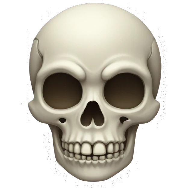 skull hallowee  emoji