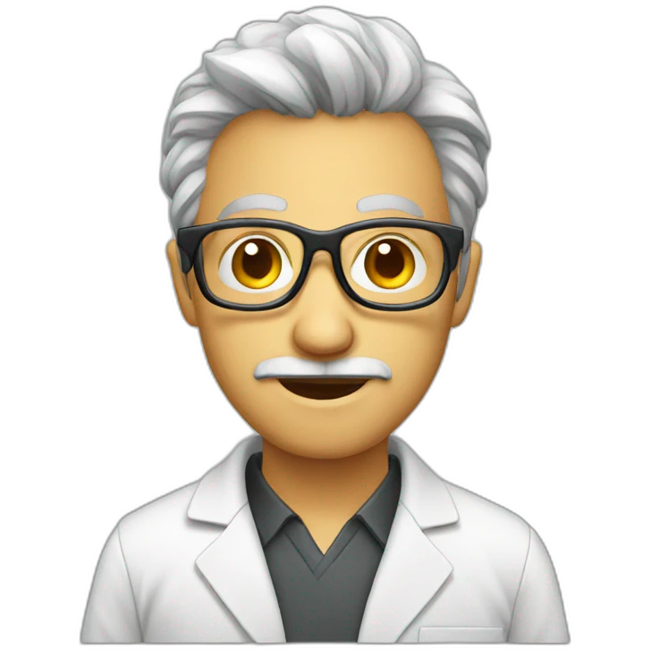 Scientist Glasses emoji
