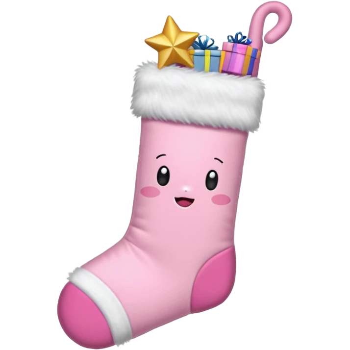 Natale rosa, estetico  emoji