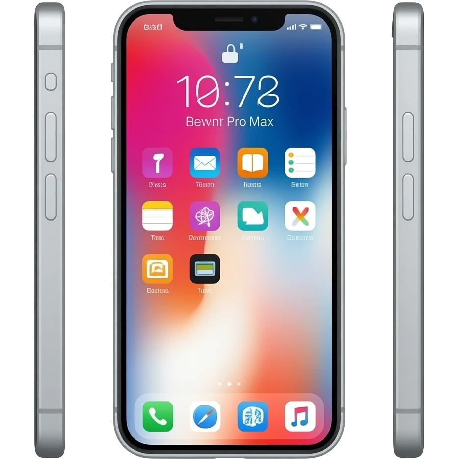 Crée-moi un iPhone 17 Pro Max emoji