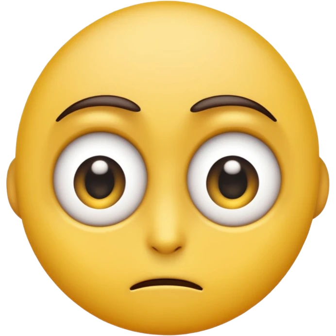 Make an awkward emoji thats looking away nervously emoji
