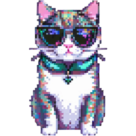 cat wearing sunglasses emoji