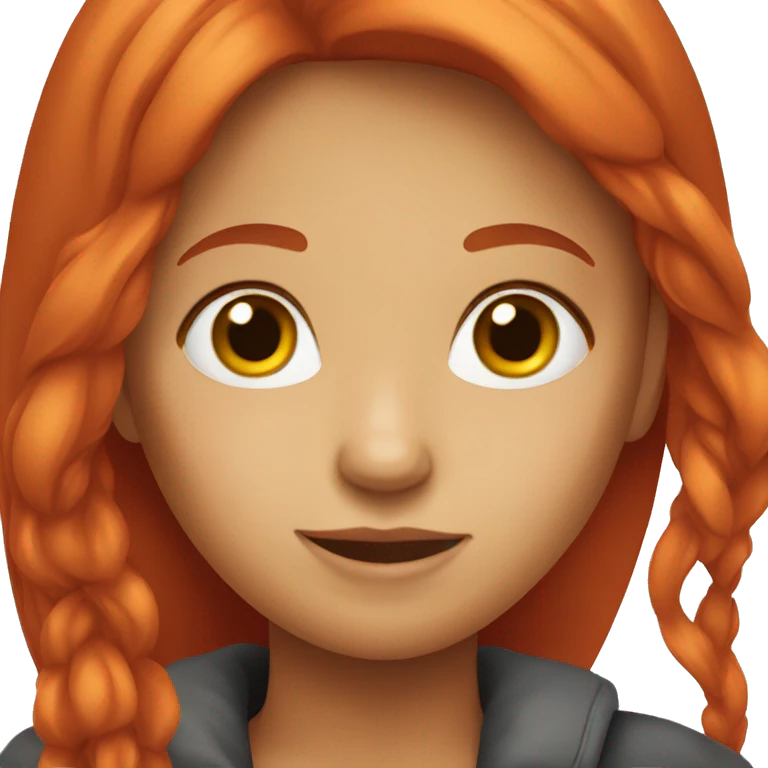 Red head girl emoji