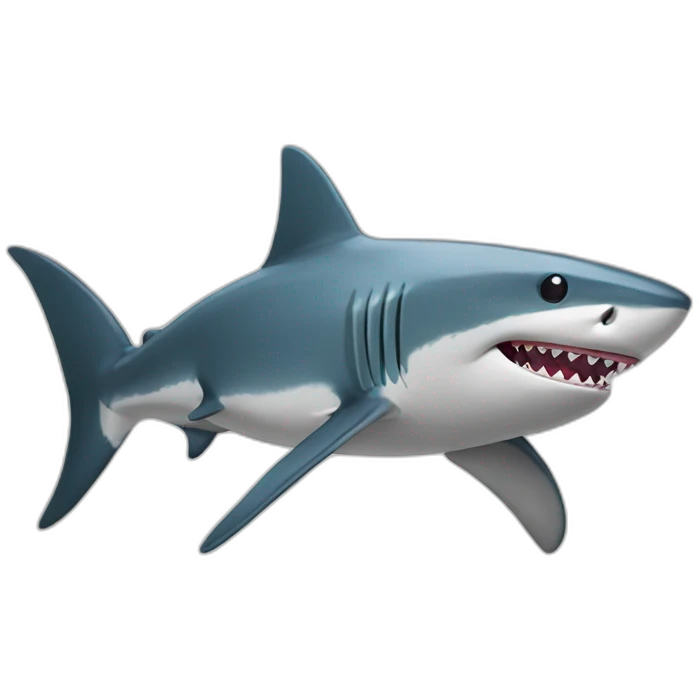 shark with bowtie emoji