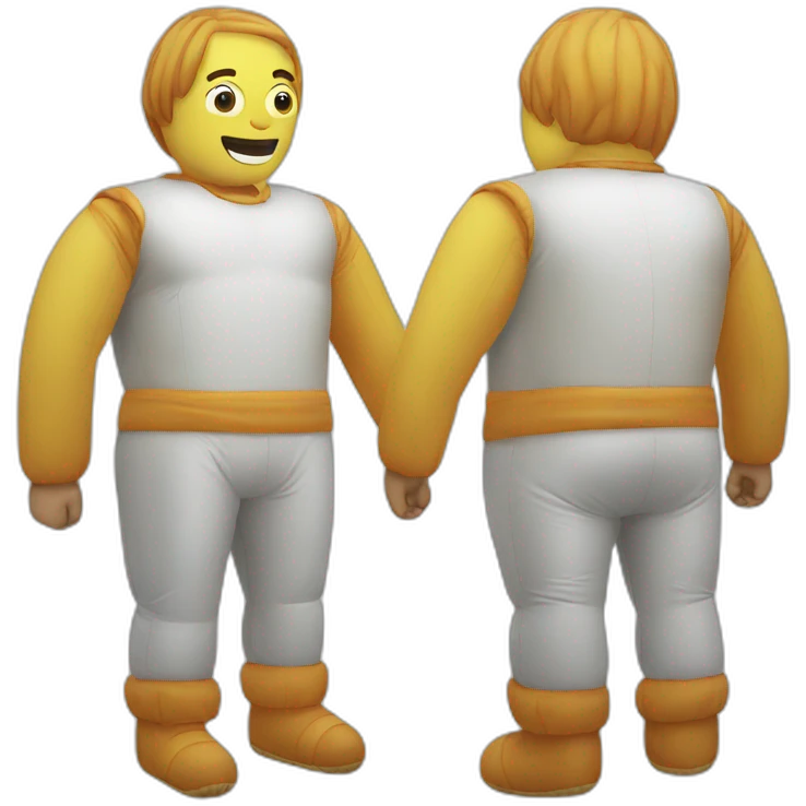 inflatable man emoji