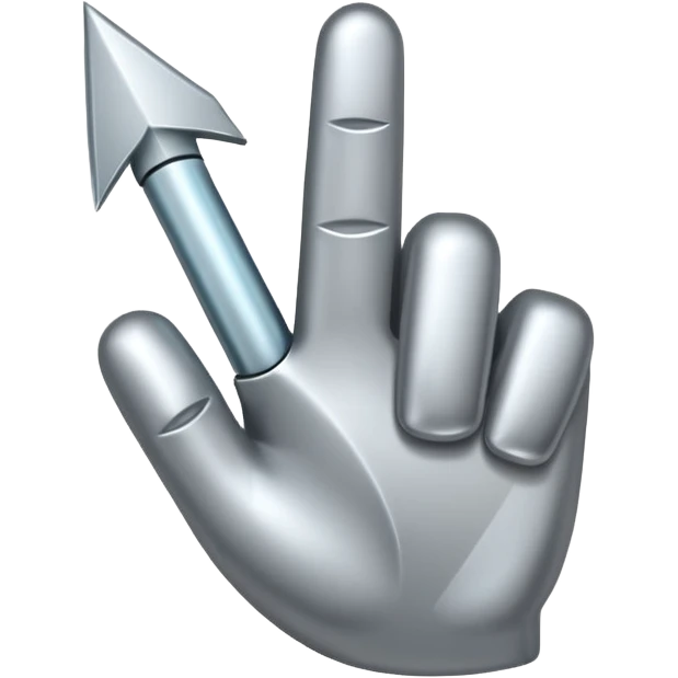  arrow show to finger emoji