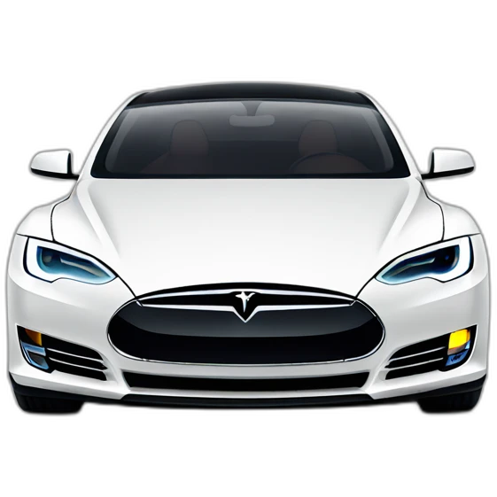 tesla model s emoji