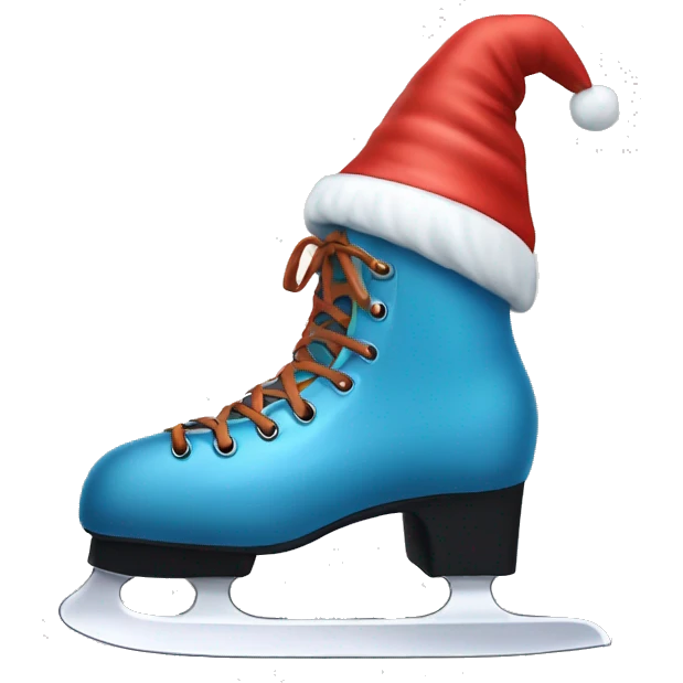 Gnome ice skate emoji