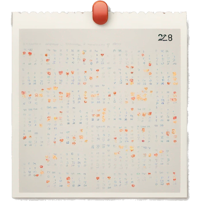 calendar emoji