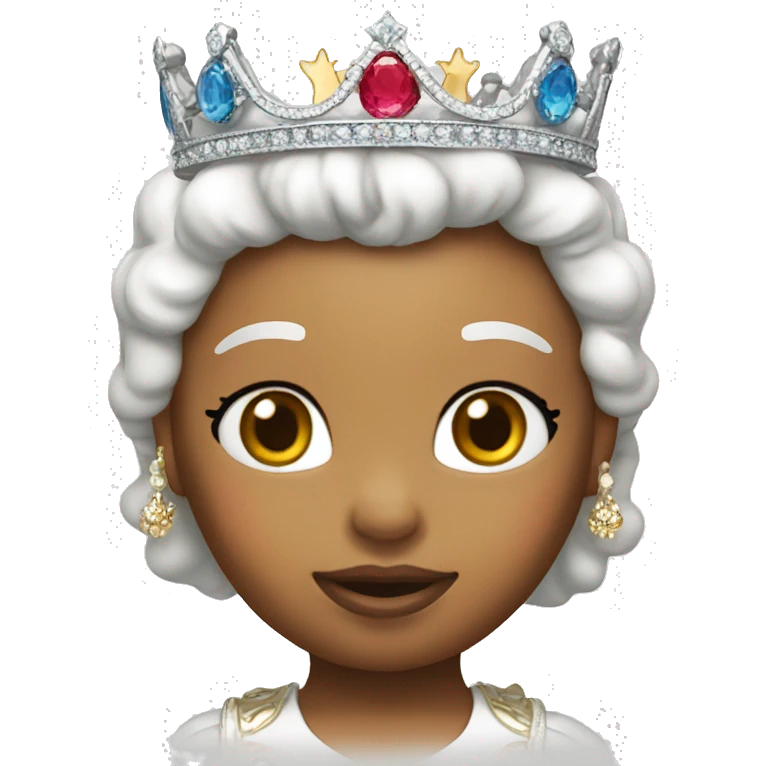 hello kitty with a queen crown emoji