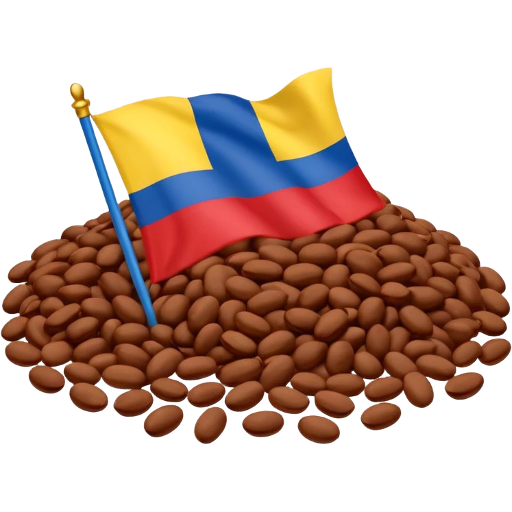 no, I need the beans and the colombian flag emoji