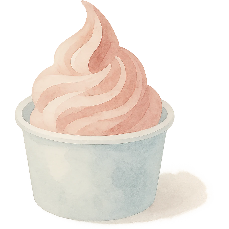 ice cream in a cup emoji