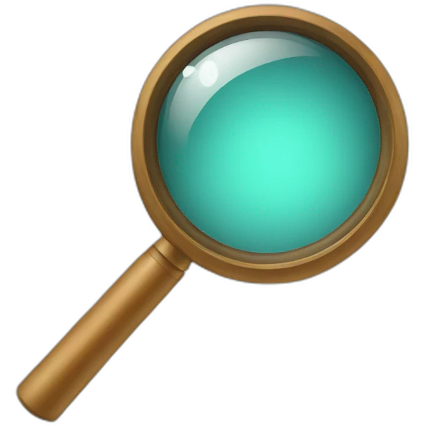 magnifier emoji
