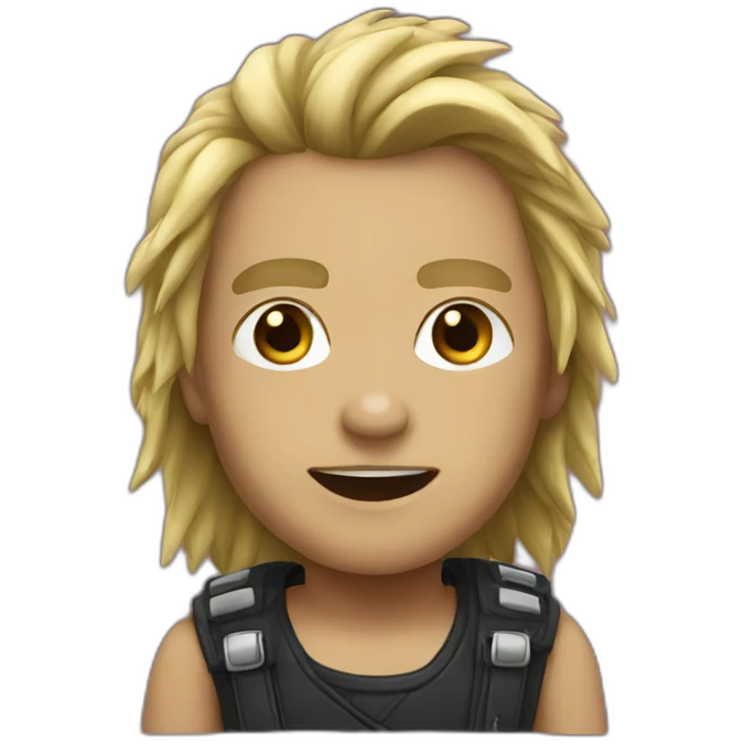 Rockero emoji