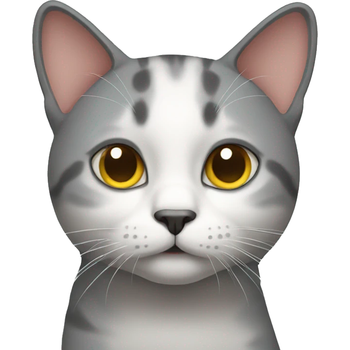 Cat with dos emoji