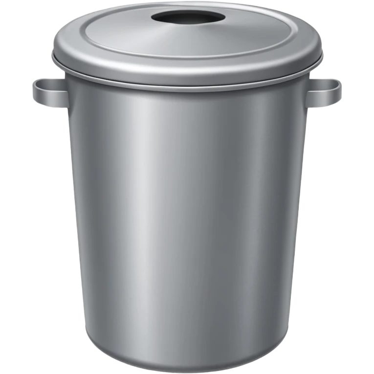 Trash can lid with no trash can emoji