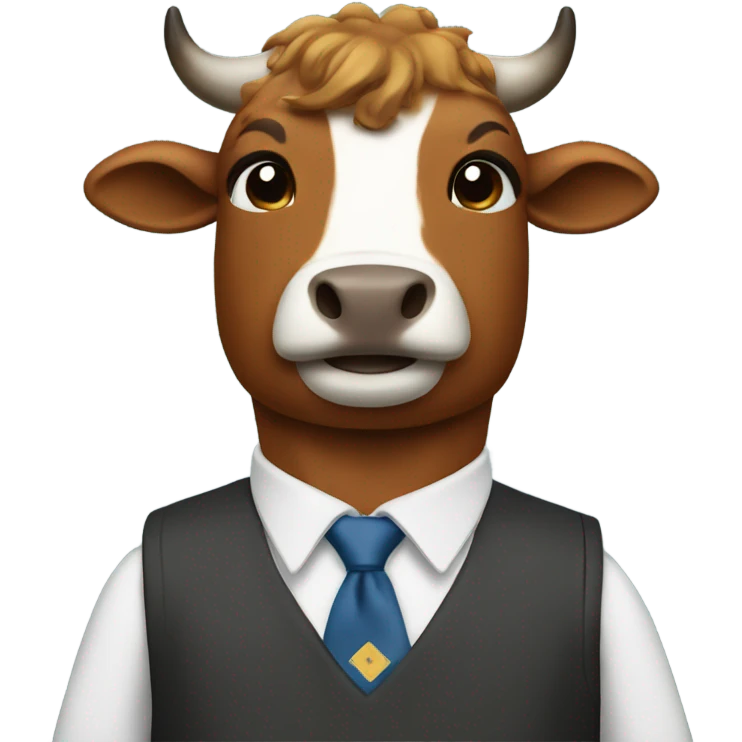 Bevo in school uniform emoji