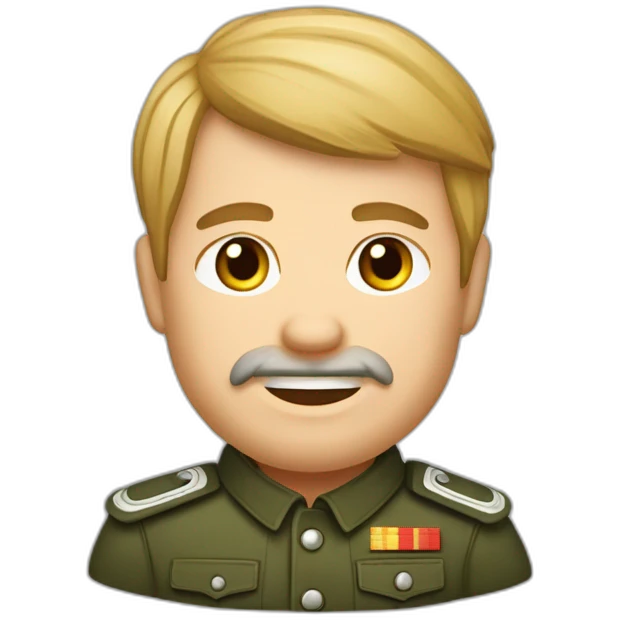 männlicher deutscher Geschäftsführer im mittleren Alter mit einer Hlabglraze und rotblonden Haaren, der in Vietnam lebt emoji