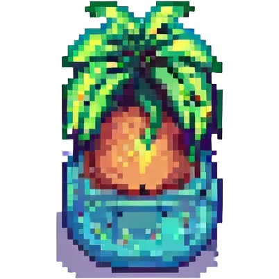 hand pixel art style emoji