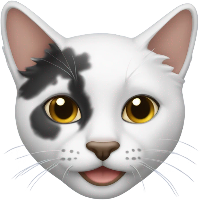 Трехцветная кошка emoji