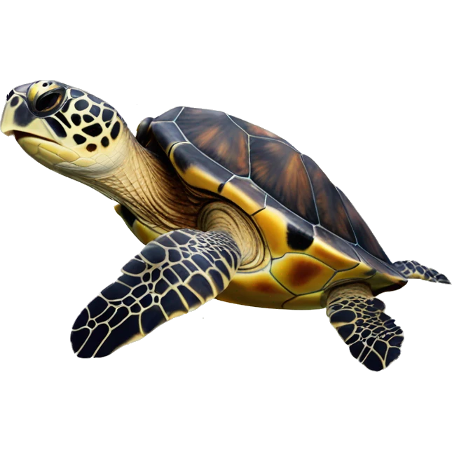hawksbill turtle emoji
