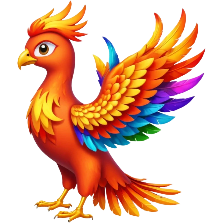 phoenix a cute one emoji