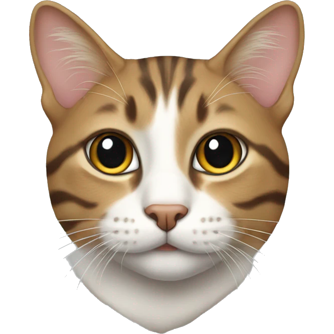 tabby colored cat emoji