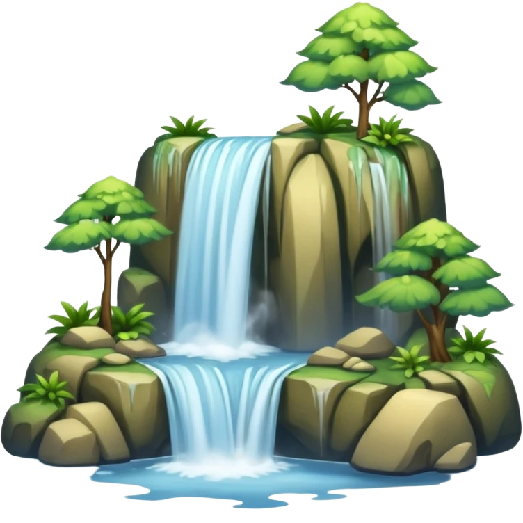 waterfall emoji