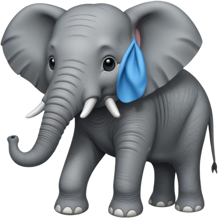 Butt of a elephant emoji
