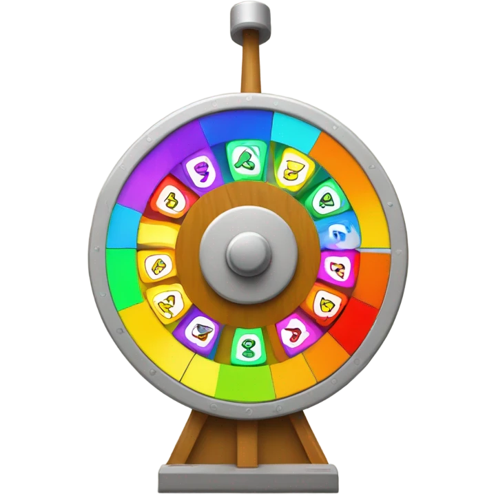 spin wheel emoji
