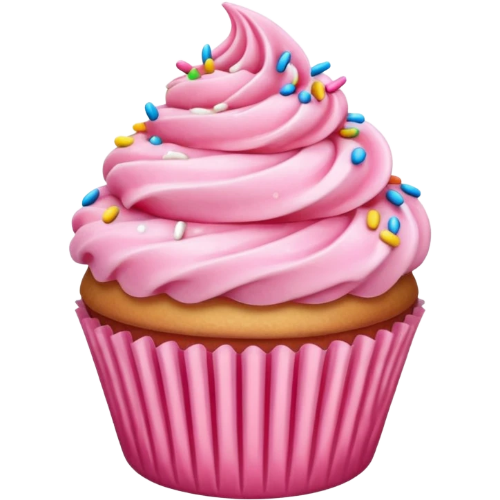 pink cupcake  emoji