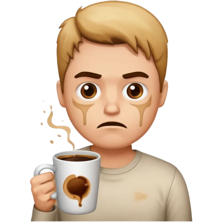 Waffles coffee addict mad  emoji