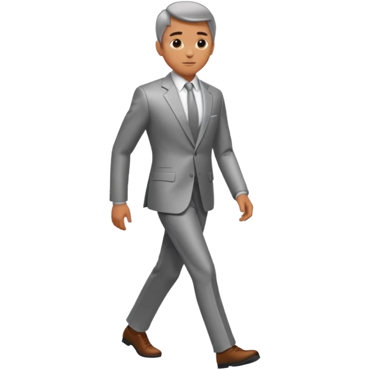 steel walk man emoji