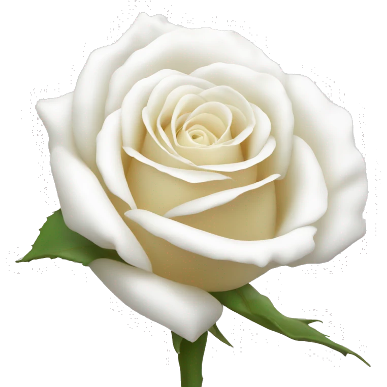 white rose emoji