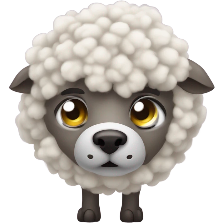 wolf in sheep's clothing emoji