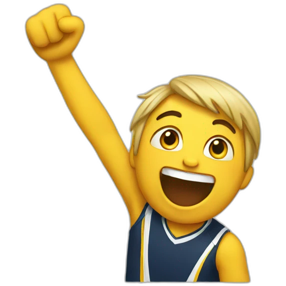 cheering emoji