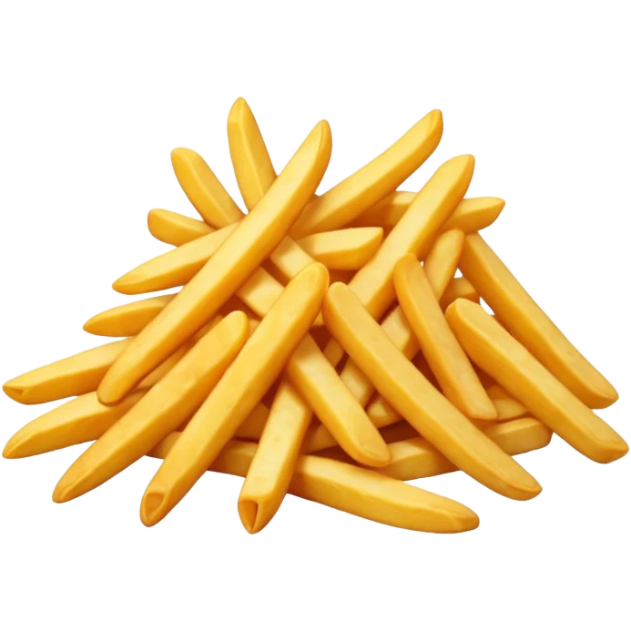 patatine fritte (giallo) emoji