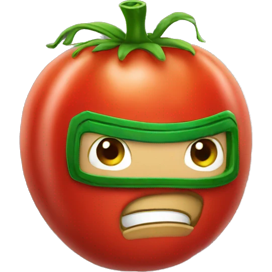 super tomato hero emoji