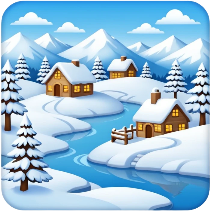 Winter Photo set emoji